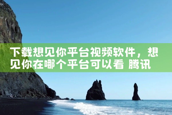 下载想见你平台视频软件